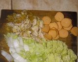 Foto langkah ke 3 dari resep Mie tek tek simple.