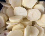 A picture of step 1 of Air Fryer Gratin Dauphinois.