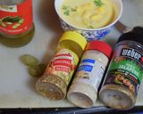 A picture of step 3 of Pro biotic Sweet Corn Gazpacho with Yakult.
