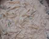 صورة لخطوة 3 من وصفة مكرونة بالجمبري creamy shrimp pasta