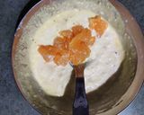 A picture of step 2 of Curd Orange Shrikhand.