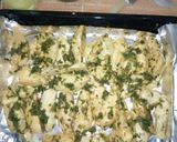 A picture of step 6 of Spiced baked sweet potatoes #newauthorchallenge.