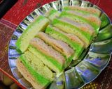 Foto langkah ke 5 dari resep Bolu warna warni.
