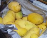 A picture of step 1 of Mango Lady 😍.