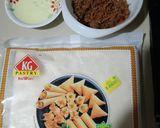 Gambar langkah 1 resipi Popia Gulung Serondeng.