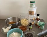 Foto langkah ke 1 dari resep Kue coklat #vegan dengan ampas tahu (Okara).