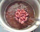Foto langkah ke 2 dari resep Es Bongko Kacang Merah.