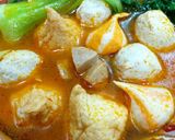 Foto langkah ke 4 dari resep Suki Kuah Tomyum / Steamboat Tomyum.