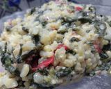Foto del paso 3 de la receta: 🍚 Arroz yamaní con revuelto de espinaca 🍚