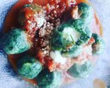 Foto del paso 9 de la receta: Malfatti de espinaca fáciles rellenos
