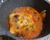 A picture of step 3 of Troccoli alla Puttanesca with Salted Cod.