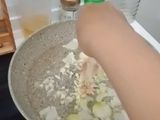 Spagetti Aglio e Olio Topping Udang