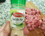 Foto del paso 3 de la receta: Ternera con arroz basmati frito y doble pimiento