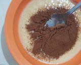 Foto langkah ke 5 dari resep Pukis tape susu coklat.
