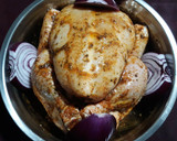 Foto del paso 3 de la receta: Pollo al horno con bacon, y patatas gratinadas