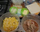 Foto langkah ke 1 dari resep (Air Fryer) Baked Potato Krim Jagung.