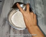 Foto langkah ke 2 dari resep Mochi isi kacang.