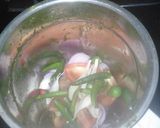 A picture of step 3 of Palak Paneer.