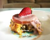Foto langkah ke 7 dari resep [MPASI 1Y+] Mixed Patties w' Strawberry Cheese Cream.