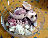 Foto del paso 1 de la receta: Cocina Madrileña: callos con garbanzos