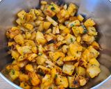 Laktózmentes burgonyatortilla akár köretnek is recept fázis 3 fotója