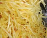 Foto langkah ke 8 dari resep Tumis Pepaya muda campur daun matel dan pakis (no santan).