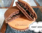 Foto langkah ke 9 dari resep Dorayaki Beng-Beng Isi Thai Tea Custard&Bubble Kekinian.