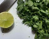 A picture of step 2 of Lime and coriander butter.