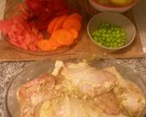 Foto del paso 1 de la receta: Estofado (Pollo) Rojo con Tallarín