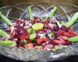 A picture of step 3 of Rajma salad.