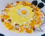 A picture of step 4 of Chilled Himsagar Mango Coconut Rice Kheer or Pudding.