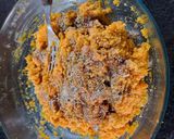 Foto del paso 2 de la receta: Hamburguesas de garbanzos y calabaza sin TACC