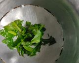 A picture of step 2 of Zan millet porridge.