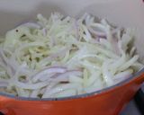 A picture of step 2 of Chicken fillets with caramalised onion and melted cheese.