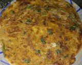 A picture of step 6 of Crispy Egg pratha.