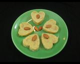 A picture of step 6 of Homemade kalakand (Heart shape).
