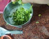 A picture of step 2 of Ranch vegetable idli chili.