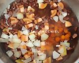 Foto langkah ke 4 dari resep Sop Tomat Beef Slice & Kacang Merah.