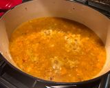A picture of step 2 of Thai butternut squash soup.