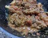 A picture of step 2 of Butt karahi 😋👍👌.