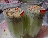 A picture of step 9 of Milk Green Sharbat.