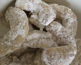 Mandulás-vaníliás hókifli recept fázis 3 fotója