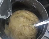 A picture of step 1 of Instant kesar peda.