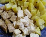 Foto langkah ke 1 dari resep Lodeh kentang,tahu,tempe telur puyuh.