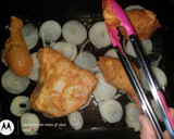 Foto del paso 15 de la receta: Pollo "entalcado" con papas rústicas