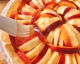 Hình bước làm 5 của món 💚 Bánh Tart Táo Xuân Đào Hạnh Nhân