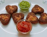 A picture of step 1 of Aloo Tikki.