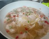 Foto del paso 2 de la receta Spaghetti con gambones en salsa agridulce thai