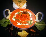 A picture of step 10 of Cauliflower Pinwheel Gravy in Awadhi Style.