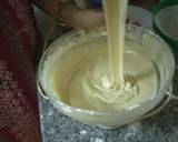 White forest cake#mycreativewhiteforestrecp.chocolate flower recipe step 7 photo